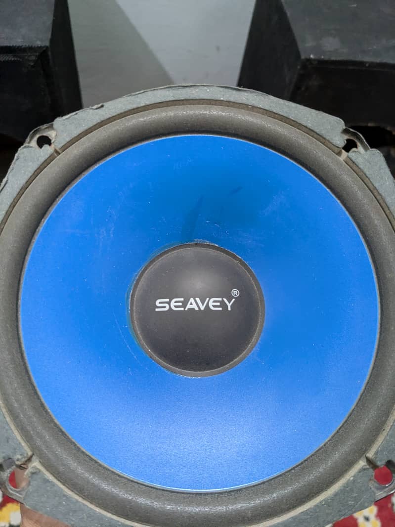 ORIGINAL SEAVEY AUDIO WOOFER AND SPEAKERS 8