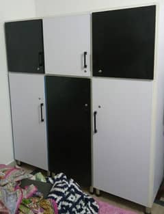 3 single cupboards 10/10 condition 0