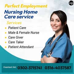 Home Nursing care/Patient attendant/Nurse /Care Taker Helper