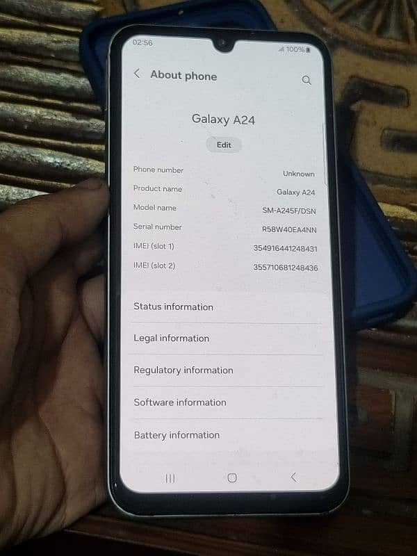 Samsung A24 official PTA 1