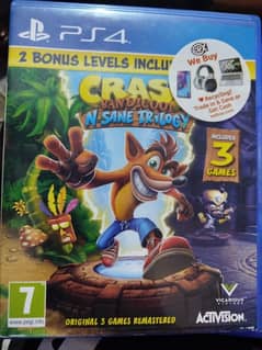 Crash bandicoot 3 games included 0