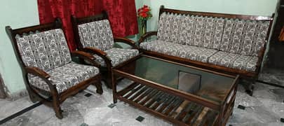 Pure Wooden sofa set