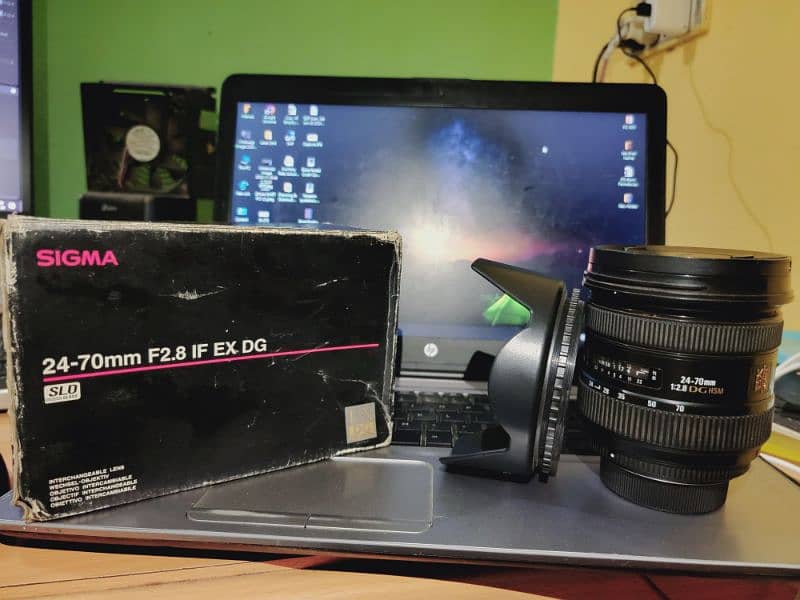 Sigma 24-70 lense f/2.8 for Nikon mount 8