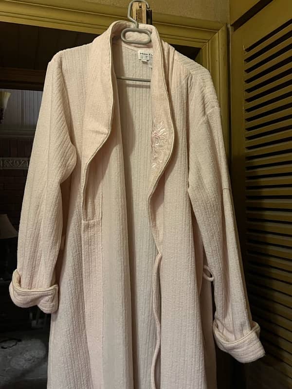 Beautiful Light pink Towel gown 2