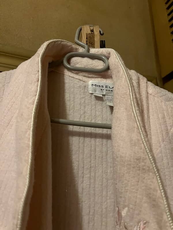 Beautiful Light pink Towel gown 3