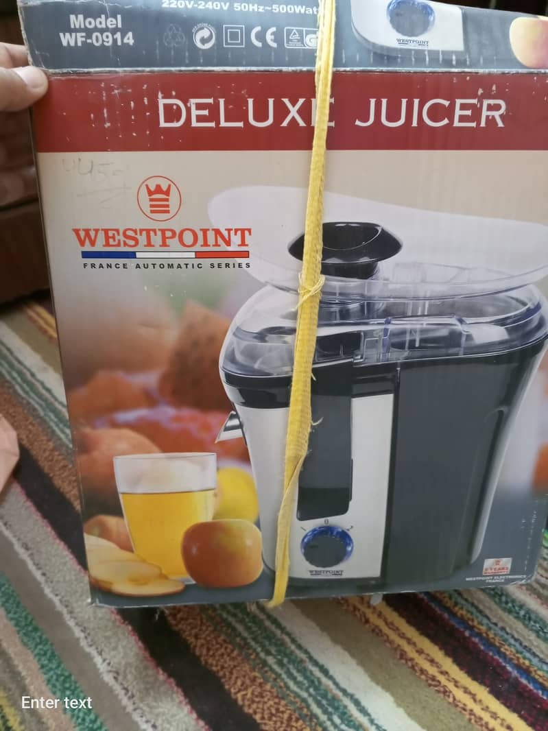 Juicer machine 6