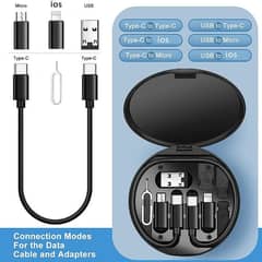 Multifunction Charging Lead Kit ( Random color ) ( White or black )