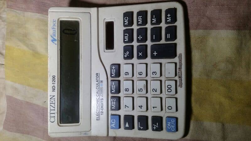 Citizen Original Big Calculator 0