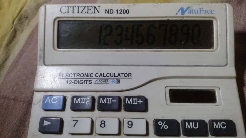 Citizen Original Big Calculator 2