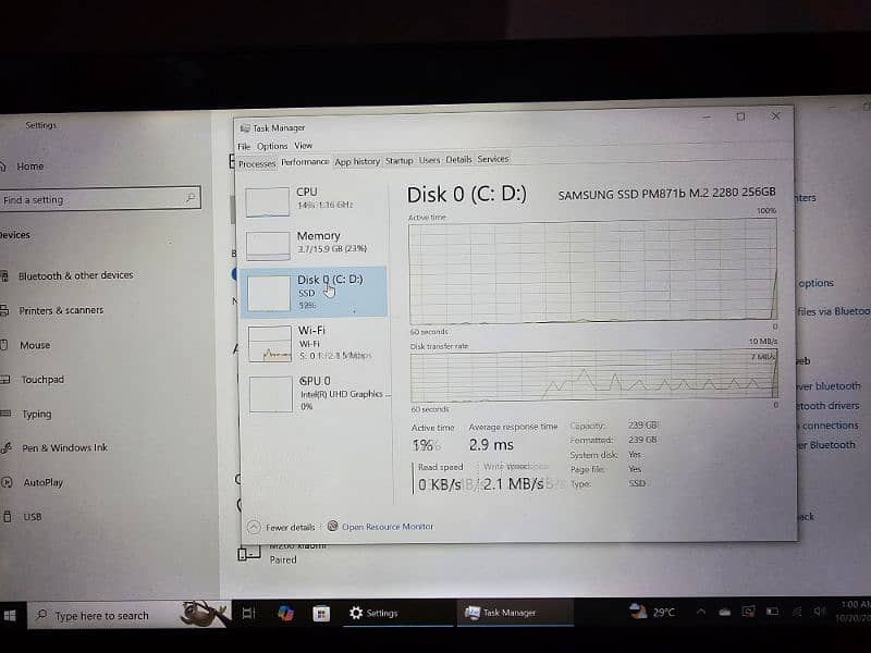 dell latitude 3390 2-in-1 i3-8th 6