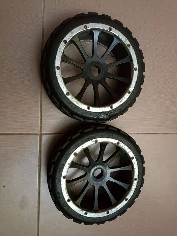 RC HSP BAJER 1/5 FRONT 2 TYRE FOR SALE 3