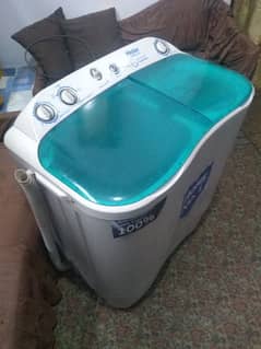 HAIER washing machine semiautomatic capacity 8kg