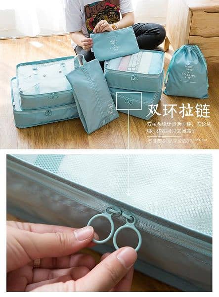 8 pieces storage bag for travel just in Rs 3199 5