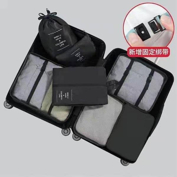 8 pieces storage bag for travel just in Rs 3199 10