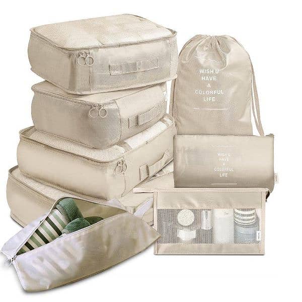 8 pieces storage bag for travel just in Rs 3199 11