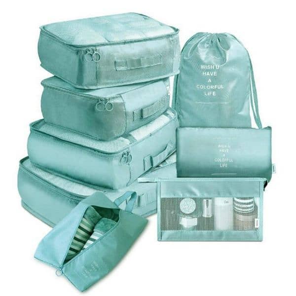 8 pieces storage bag for travel just in Rs 3199 16