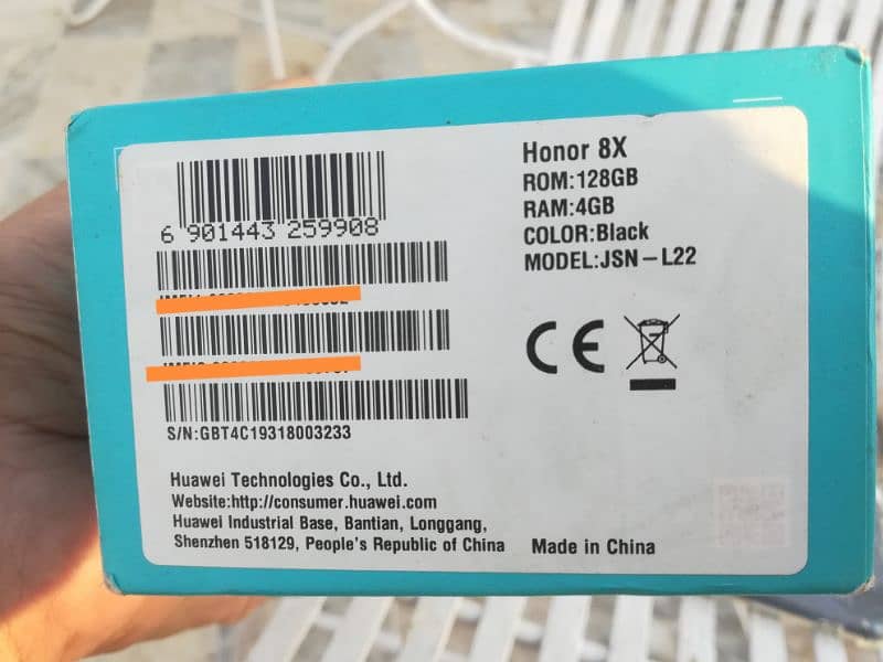 legendary honor 8x 4/128 one handed used for honor lovers 3