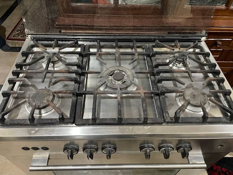 For Sale: Nasgas Cooking Range - 5 Stove aur Oven Combo! 4