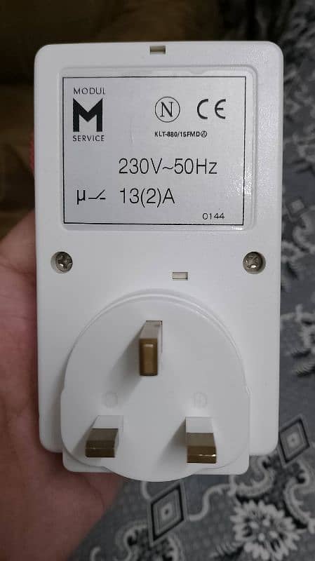 24 Hour Mechanical Mains Plug In Timer Switch Time Clock Socket UK 1