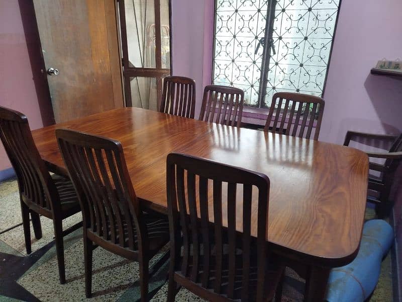 Pure Sheesham wood dining table 3