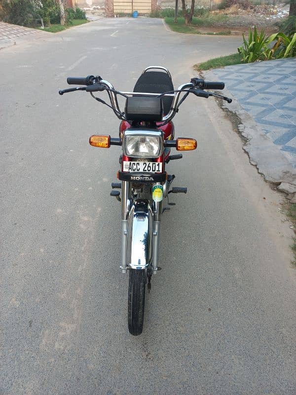 Honda CD 70 2021 model in new condition 0