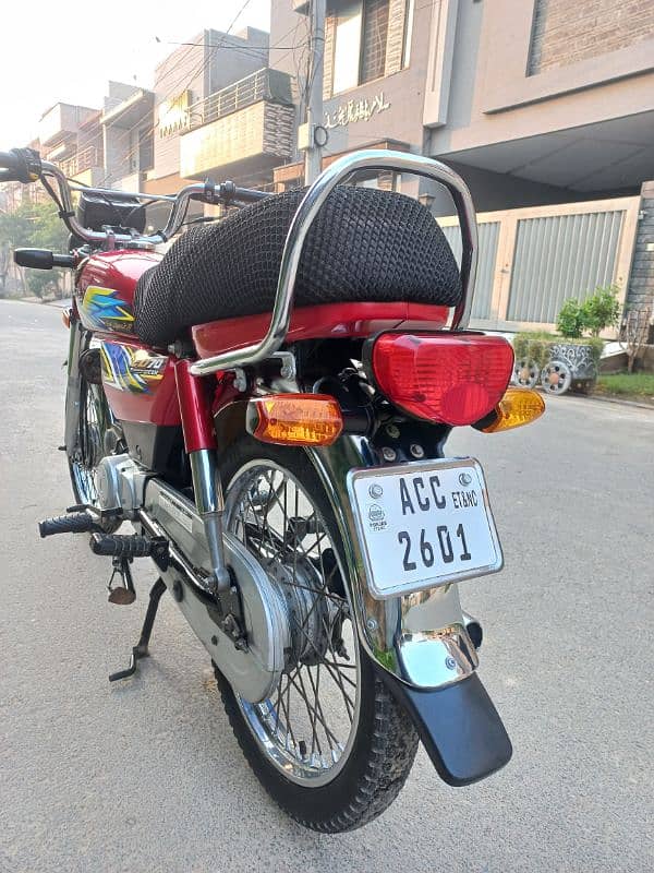 Honda CD 70 2021 model in new condition 5