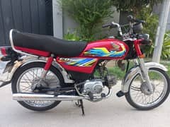 Honda CD 70 2021 model in new condition