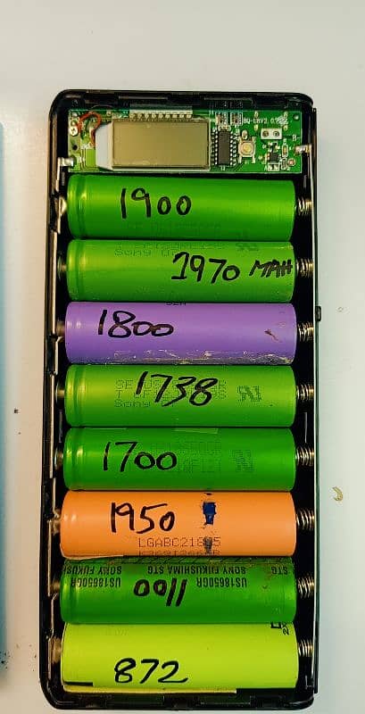 18650 lithium Battery 3.7v 12