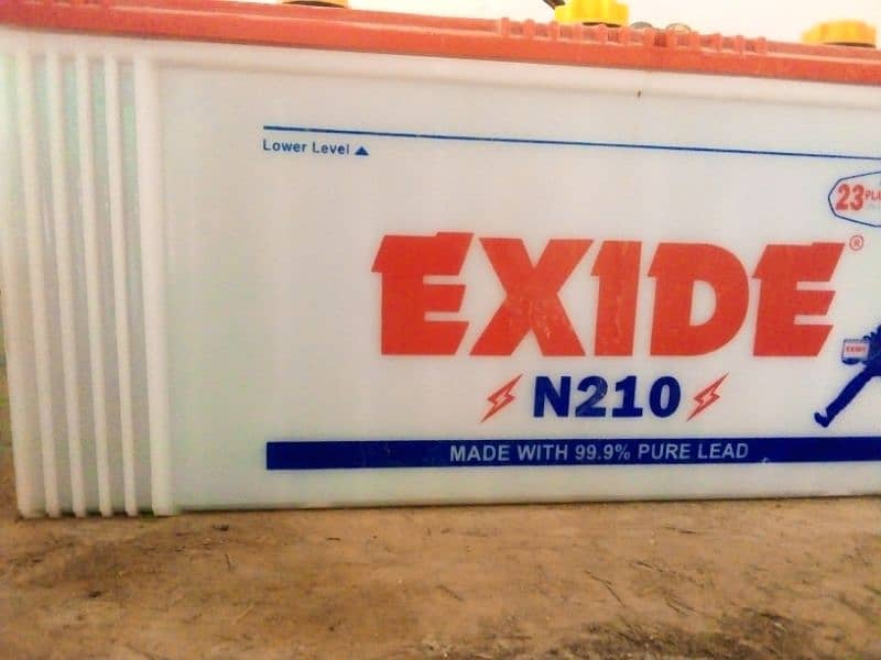 EXIDE Battery 210 volts 0