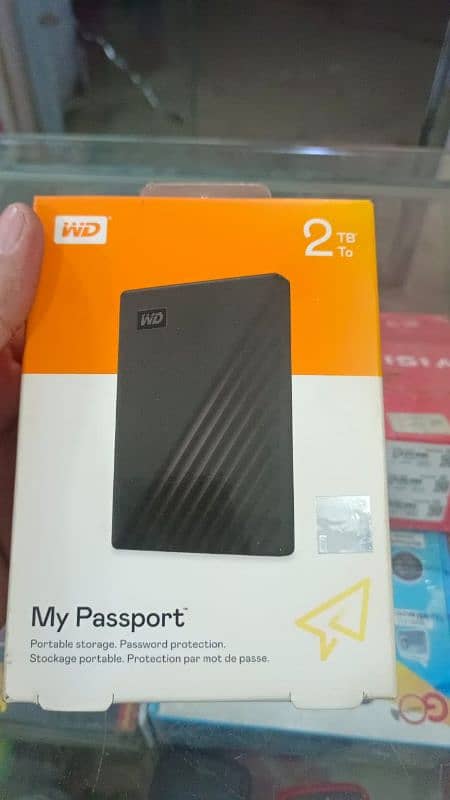 WD My Passport 2TB External HDD 3.0 0