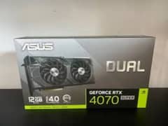 Asus dual Rtx 4070 super 12gb 0