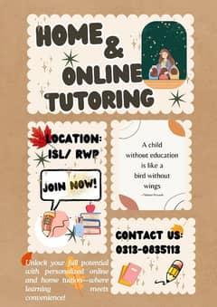 Online and Home Based Tuitions