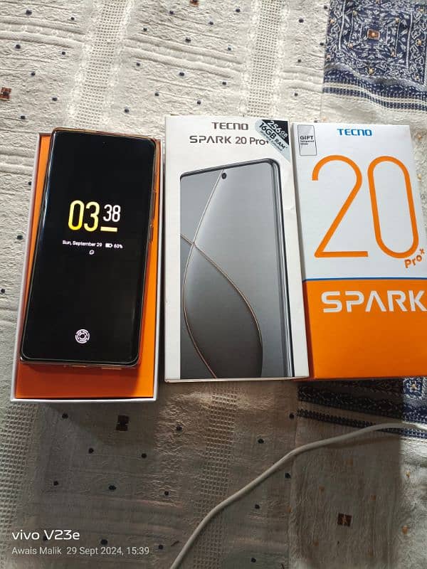 tecno spark 20 pro plus 8+8 256 7