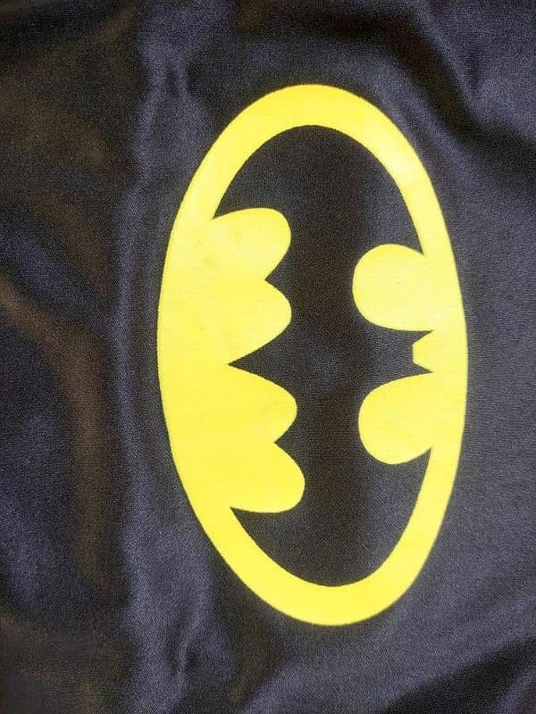 4 Pcs stitched Batman's costumes 1