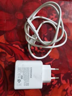 45W Samsung Charger 3MONTHS Used with Note 22 Ultra SuperFast Charging