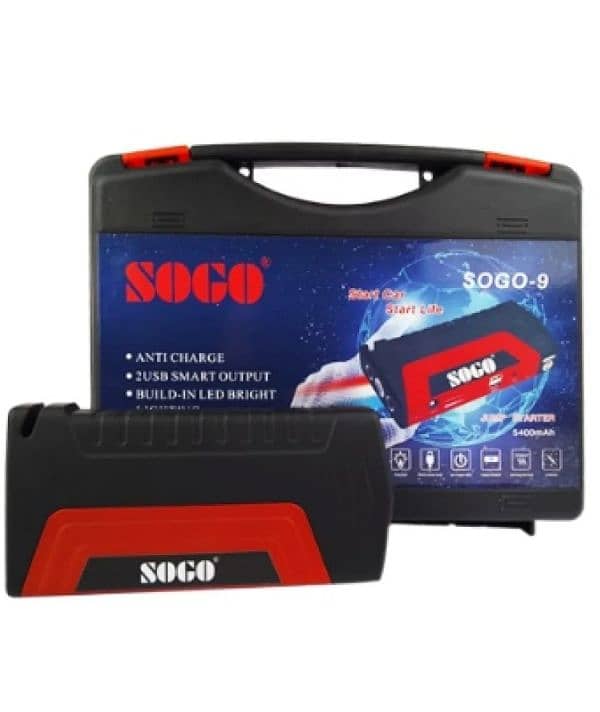 Sogo 12v High Power bank  Jump Starter Power Station | 1