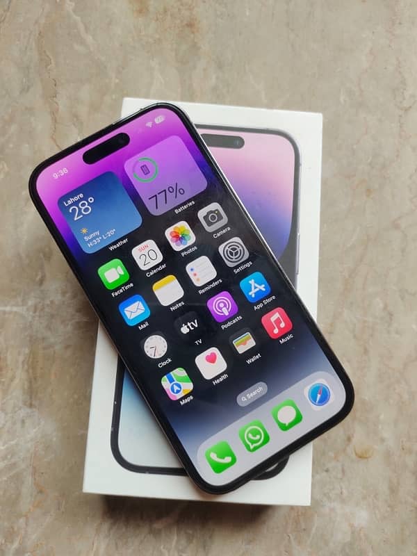 iphone 14 pro 256GB 5