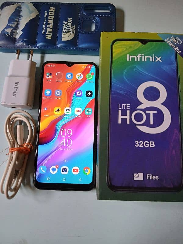 infinix hot 8 32gb Rom 2.1 GB Ram 2month warnty 1