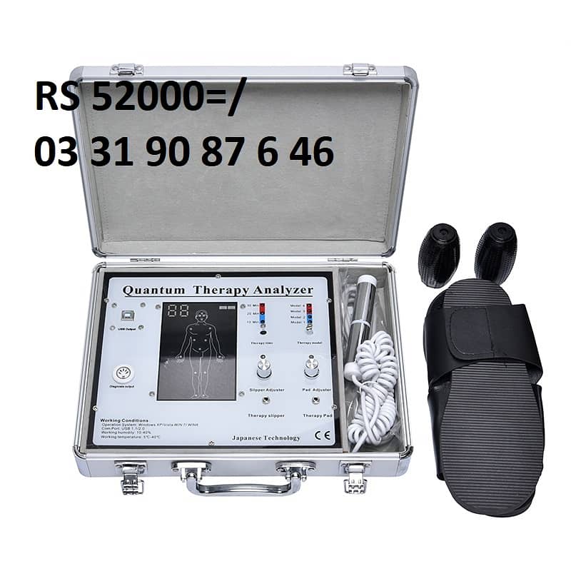 all types of Quantum Resonance Magnetic Health Analyzer 15 g avble 19