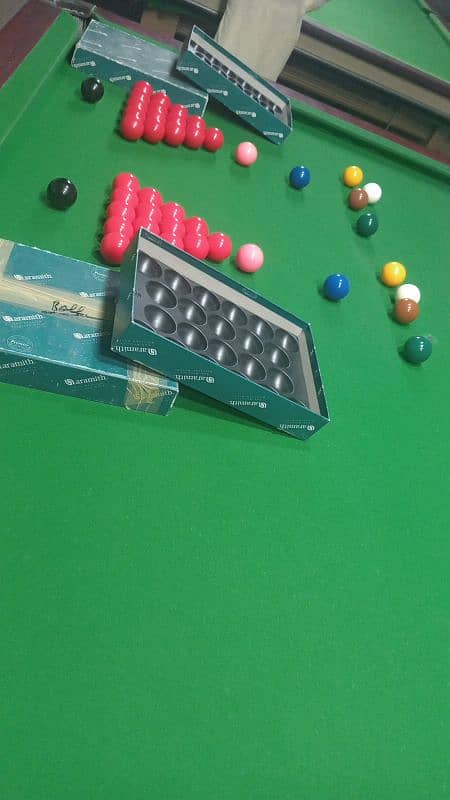 Snooker Balls sett 7