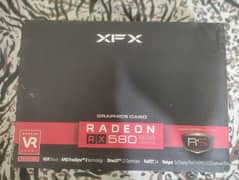 XFX RX 580 (8GB) WITH BOX