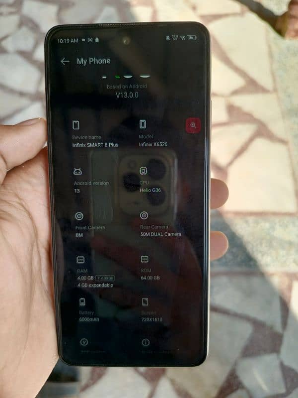 Infinix Smart 8 Plus , Best Piece, Looking new, One hand used 6