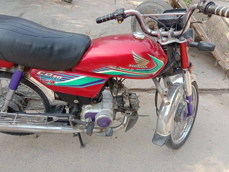 Honda 70cd 2017 model location Sahiwal 0