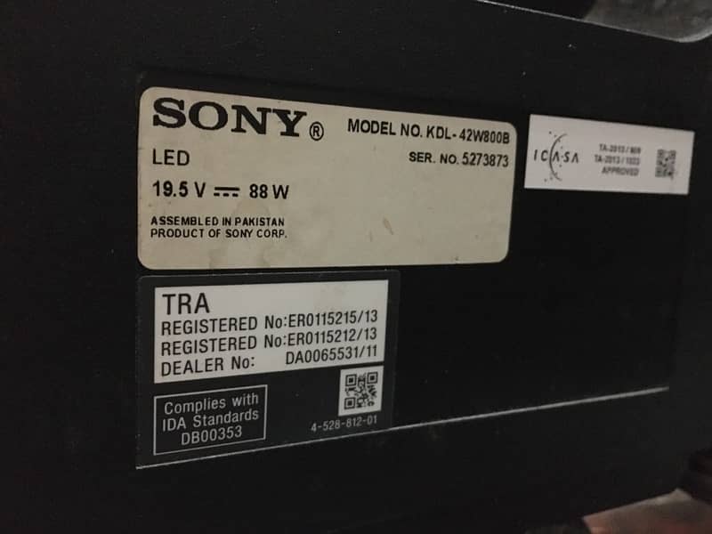 Sony 42 inch birvia LCD 1