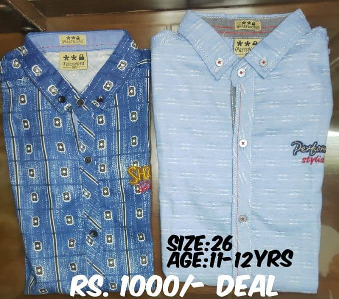 kids boys cotton shirts deals in 1000 2