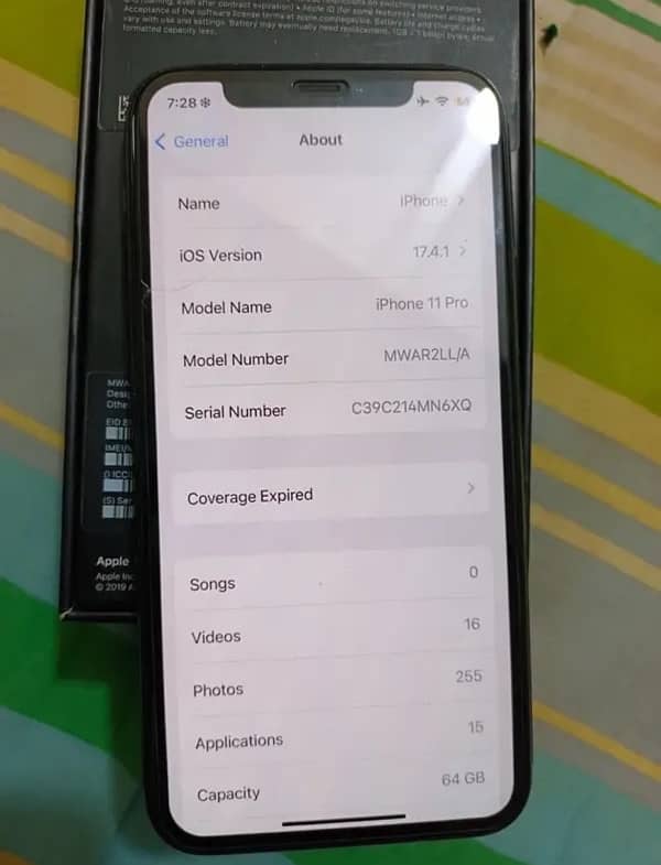 IPhone 11 pro factory unlock 8