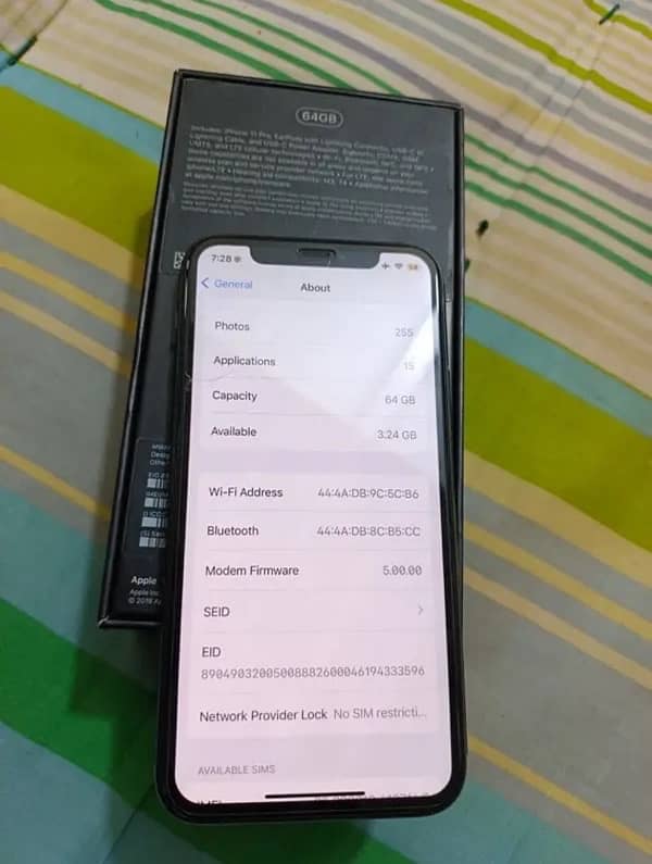 IPhone 11 pro factory unlock 10