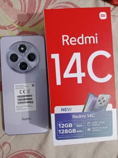 Redmi 14C 6+6 128 all ok open box ha 10/10 ha 0