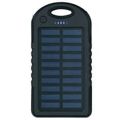 10000mha Solar Power Bank 0