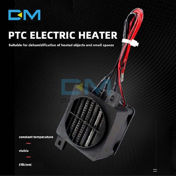 100W 12V PTC Ceramic Air Heater Conductive Type PTC Heating Ele 3